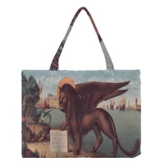 Lion Of Venice, Italy Medium Tote Bag by ConteMonfrey