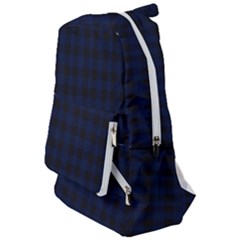 Black And Blue Classic Small Plaids Travelers  Backpack by ConteMonfrey