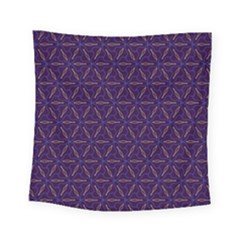 Background Pattern Texture Purple Square Tapestry (small) by Wegoenart