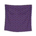 Background Pattern Texture Purple Square Tapestry (Small) View1