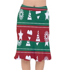 Christmas-04 Short Mermaid Skirt by nateshop