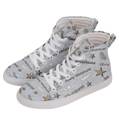 Christmas Men s Hi-top Skate Sneakers by nateshop