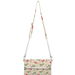 Christmas-paper Mini Crossbody Handbag