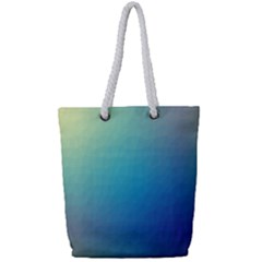 Color Full Print Rope Handle Tote (small)