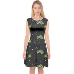 Halloween - The Witch Is Back   Capsleeve Midi Dress by ConteMonfrey