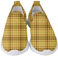 Plaid Kids  Slip On Sneakers by nateshop