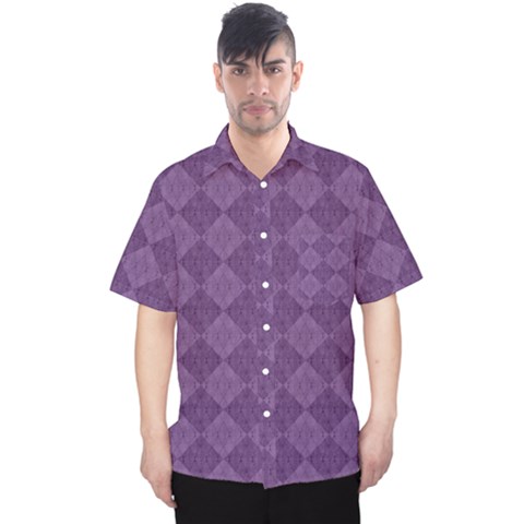 Purple Men s Hawaii Shirt by nateshop