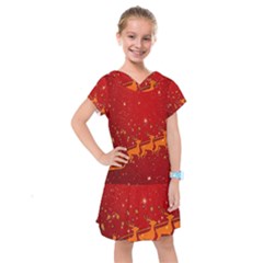 Santa Kids  Drop Waist Dress by nateshop