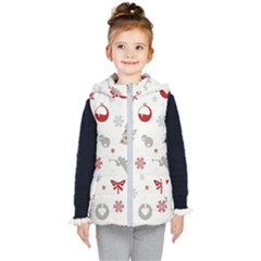 Seamless Kids  Hooded Puffer Vest by nateshop