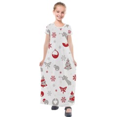 Seamless Kids  Short Sleeve Maxi Dress by nateshop