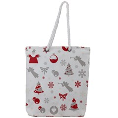 Seamless Full Print Rope Handle Tote (large) by nateshop