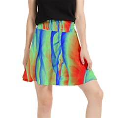 Pattern Design Decorative Art Waistband Skirt