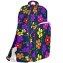 Background Flower Floral Bloom Double Compartment Backpack View2