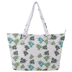 Leaves Plant Design Template Full Print Shoulder Bag