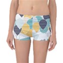 Abstract Balloon Pattern Decoration Reversible Boyleg Bikini Bottoms View3