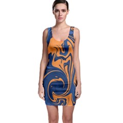 Abstract Background Texture Pattern Bodycon Dress