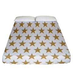 Stars-3 Fitted Sheet (queen Size) by nateshop