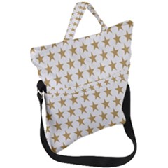 Stars-3 Fold Over Handle Tote Bag by nateshop