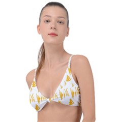 Zig-zag-lines Knot Up Bikini Top by nateshop