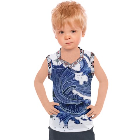 Im Fourth Dimension Colour 79 Kids  Sport Tank Top by imanmulyana