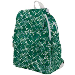 Patterns Fabric Design Surface Top Flap Backpack by Ravend