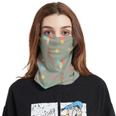 Bear 1 Face Covering Bandana (two Sides) by nateshop