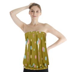 Bear 3 Strapless Top by nateshop