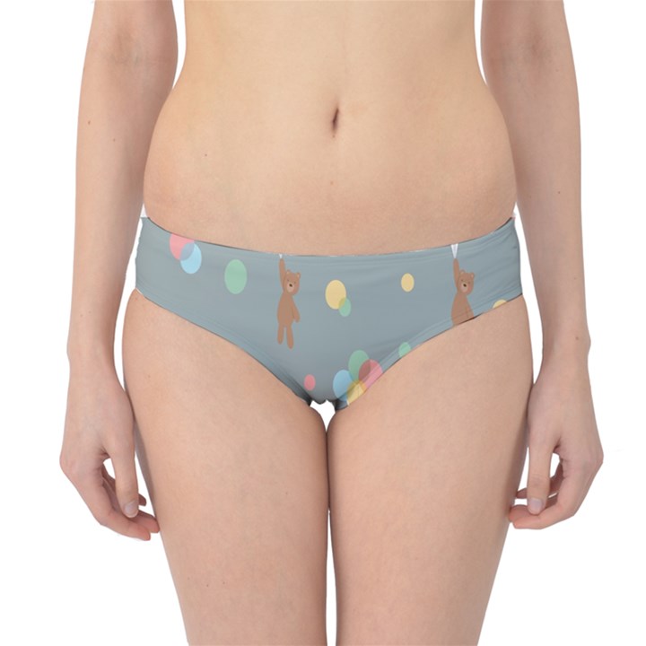 Bear 7 Hipster Bikini Bottoms