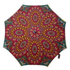 Buddhist Mandala Hook Handle Umbrellas (small) by nateshop