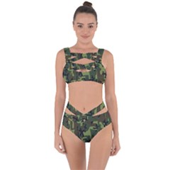 Camouflage-1 Bandaged Up Bikini Set 