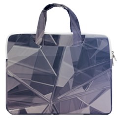 Background Abstract Minimal Macbook Pro 16  Double Pocket Laptop Bag 