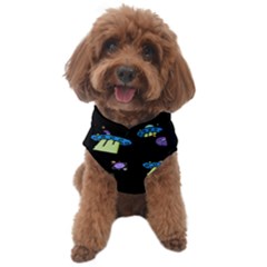 Galaxy Cosmos Rocket Spaceship Ufo Dog Sweater by Wegoenart