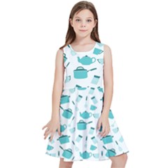 Kitchen Utensiles Cooking Pots Kids  Skater Dress