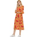 Fruit 2 Double Cuff Midi Dress View2