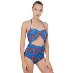 Fruit4 Scallop Top Cut Out Swimsuit by nateshop