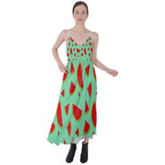 Fruit5 Tie Back Maxi Dress by nateshop