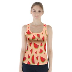 Fruit-water Melon Racer Back Sports Top by nateshop