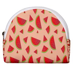 Fruit-water Melon Horseshoe Style Canvas Pouch by nateshop