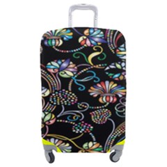 Floral Luggage Cover (medium) by nateshop