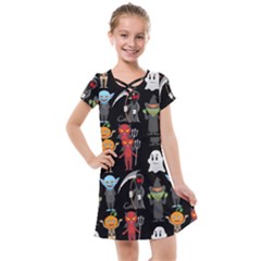 Halloween Kids  Cross Web Dress by nateshop