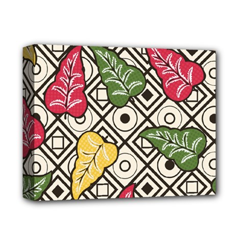 Leaves Deluxe Canvas 14  X 11  (stretched) by nateshop