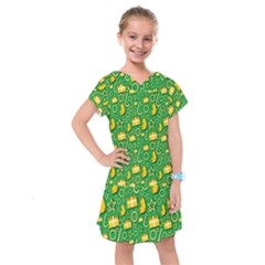 Pattern-cloth Paper Pattern Kids  Drop Waist Dress by nateshop