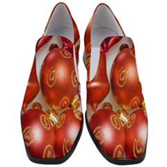 Christmas Decoration Star  3 Women Slip On Heel Loafers by artworkshop