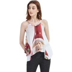 Christmas Figures 5 Flowy Camisole Tank Top by artworkshop