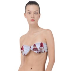 Christmas Figures 5 Classic Bandeau Bikini Top  by artworkshop