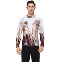 Christmas Figures 11 Men s Long Sleeve Rash Guard by artworkshop