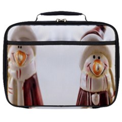 Christmas Figures Full Print Lunch Bag by artworkshop