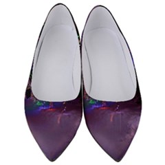 Outdoor Christmas Lights Tunnel Women s Low Heels by artworkshop