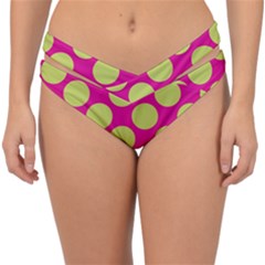 Seamless, Polkadot Double Strap Halter Bikini Bottom