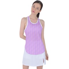 Stripes Racer Back Mesh Tank Top by nateshop